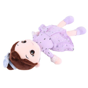 Bambola di pezza B938 per bambina, morbida e soffice, graziosa <span class=keywords><strong>principessa</strong></span>, peluche, bellissima fata, decorazione, compagno di gioco, bambola di pezza per baby shower - Product Image 4