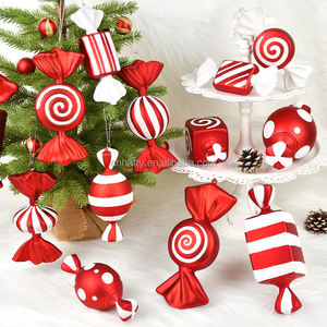 Novas chegadas Decoração Do Jardim Decorações De Natal Árvore De Natal Pendurado Doces De Natal Ornamentos - Product Image 1