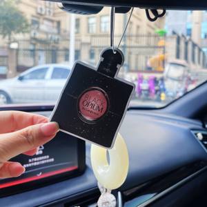 Personalisierter Duft-Auto-Lufterfrischer aus Baumwollpapier mit Eigenem Logo – Umweltfreundliche Aromatherapie & Geruchsentfernung - Product Image 5