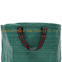 Sac de collecte de feuilles robuste sac de jardin réutilisable avec 2 poignées pour les déchets de pelouse et de jardin