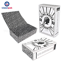 Boîte d'emballage en carton personnalisée de luxe OEM 2025 pour bijoux, sac de présentation surprise mystère, avec logo imprimé sur mesure