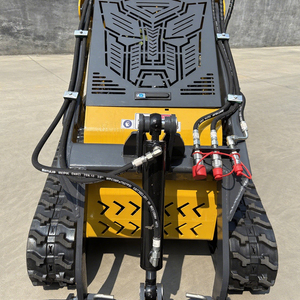 Chargeur frontal à chenilles <span class=keywords><strong>mini</strong></span>-chargeur à moteur à essence Omitech de haute qualité <span class=keywords><strong>avec</strong></span> <span class=keywords><strong>pelle</strong></span> à neige - Product Image 6