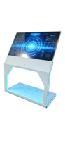 Kiosco OLED Transparente Horizontal de 55 Pulgadas, 2K, Táctil de 10 Puntos, 43% de Transmitancia, Android/PC con SDK para Tiendas Minoristas
