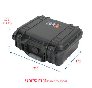 Profession boîtier en plastique dur étanche boîte de rangement robuste Protection de l'équipement étui de transport rigide - Product Image 4