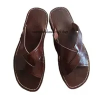 Vintage Moroccan Leather Sandals for Men