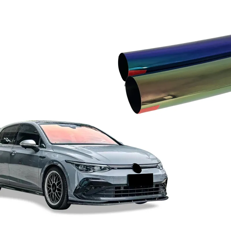 Fabriek Verkoop Optische Films Auto Kleur Modificatie Film Optische Tint Uitstekende Optische Helderheid Auto Zonne-Film