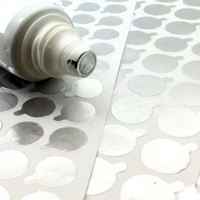 Abziehbare Folien-Siegelaufkleber für Tuben Kosmetik-Tuben Aluminiumfolien-Siegeletiketten