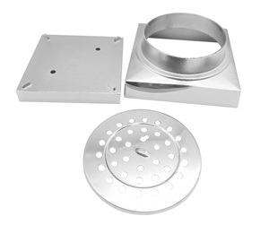 Escurridor de suelo de latón para baño, escurridor de suelo de latón con marca de agua ND310 - Product Image 5
