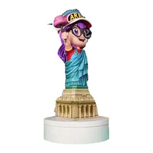 ZOR, la Estatua de la Libertad, Arale, <span class=keywords><strong>el</strong></span> Monstruo Zorro de Orejas Grandes, Estatua de Modelo Hecha a Mano - Product Image 1
