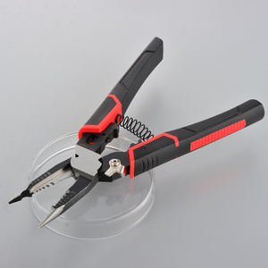 <span class=keywords><strong>Pince</strong></span> à <span class=keywords><strong>sertir</strong></span> tout-en-un en acier inoxydable pour manuels personnalisable - Product Image 1