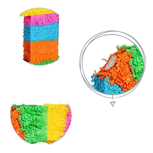 Yuyang mainan permen Pinata angka pelangi, untuk anak-anak Natal Paskah Halloween ulang tahun pesta wisuda pernikahan - Product Image 2