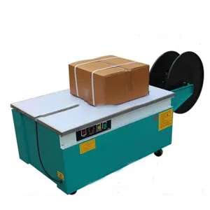 Strapping Machine Capable Of Allotting, Tightening And Fastening Polypropylene Straps