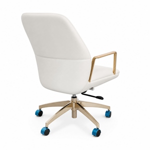 Compact Sleek Ergonomic <b>Desk</b> Seat | <b>Mini</b>-Size Minimalist Adjustable Computer Chair for Home Study Bulk Wholesale - Product Image 3