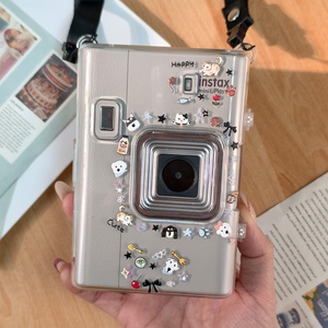 Funda protectora transparente con pegatinas de animales lindos para <span class=keywords><strong>Instax</strong></span> <span class=keywords><strong>Mini</strong></span> <span class=keywords><strong>LiPlay</strong></span>, transparente, a prueba de golpes - Product Image 2
