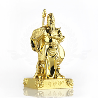 Statuettes de héros chinois de haute qualité, décorations de mascotte en métal pour la maison, artisanat