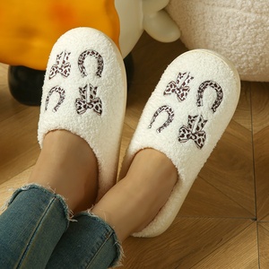 Pantuflas de Casa para Mujer, Estilo Casual con Lazo, Antideslizantes, de Algodón, para Otoño e Invierno, Estilo Femenino, para Interiores, Novedad 2026 - Product Image 4