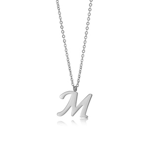 Best Selling Stainless Steel Jewelry Gold Letter m Pendant - Product Image 2