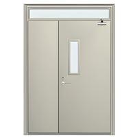 Porte d'entrée en acier inoxydable résistant au feu KABO, certifiée CE, isolation acoustique, écran en fibre de verre moderne, antivol, intérieur bureau