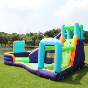 Hot Sale Backyard Fun Happy Commercial Cheap Inflatable Bouncer Jumping Bouncy Castle With Slide