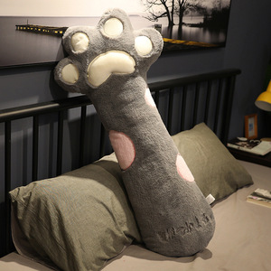 Nuove pelli di peluche <span class=keywords><strong>zampa</strong></span> di gatto cuscini morbidi cuscini morbidi e comodo cuscino per dormire per ragazze e bambole che dormono - Product Image 5