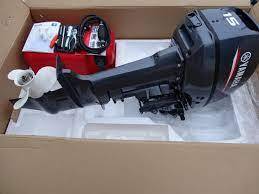 Moteur hors-bord à essence Tohatsu DT15AS 2 temps, 15 CV, neuf, de marque japonaise authentique - Product Image 2