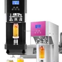 Machine de scellage automatique intelligente à levage automatique pour bocaux, idéale pour les cafés et salons de thé, acceptant la personnalisation – Offre spéciale