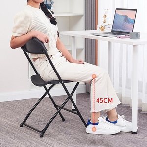 Eco-friendly Modern Garden Outdoor Simple Metal <strong>Folding</strong> Plastic <strong>Chair</strong> <strong>White</strong> <strong>Folding</strong> <strong>Chairs</strong> for Wedding Party Events - Product Image 3