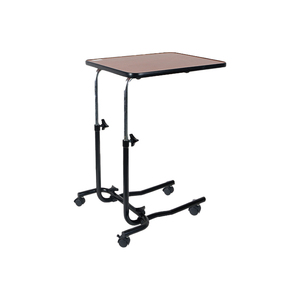 <span class=keywords><strong>Tavolo</strong></span> da Pranzo Regolabile in Altezza Eminent Steel con Ruote, Tavolino Ospedaliero da Comodino, Design Moderno e Semplice - Product Image 2