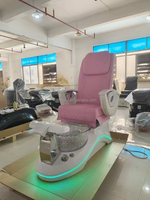 Chaise de pédicure électrique pour salon de surf Beauté Lumière Vente Chaises de pédicure Pas de plomberie avec bol