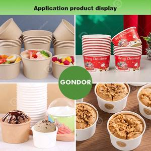 Mini cuenco de comida semiautomático para sopa de papel, forma de taza y nombre de la máquina de plato para cuenco - Product Image 4