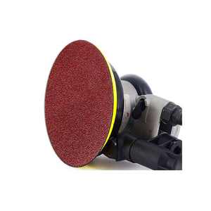 6 pouces rouge oxyde d'aluminium PSA feuilles de papier de verre 150mm grains P40-P800 disque <span class=keywords><strong>abrasif</strong></span> bois métal polissage <span class=keywords><strong>ponceuse</strong></span> orbitale 1.2mm OEM - Product Image 5
