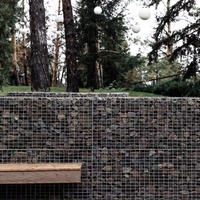 Grillage Gabion Classique Gris Foncé Galvanisé Anti-Corrosion Résistant aux Chocs, Idéal pour Clôtures, Treillis et Portails Personnalisés – Meilleures Ventes
