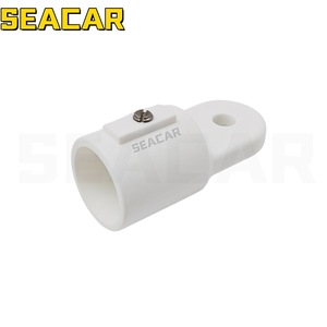 Capuchon supérieur Seacar 7/8 pouces en plastique blanc, quincaillerie marine pour la réparation de bâches de bateau - Product Image 5