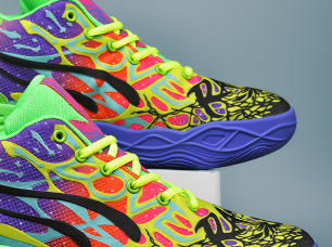 สีม่วงและสีเขียว