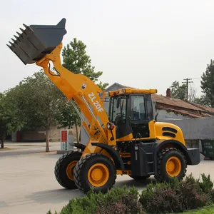 High Quality 2 Ton Mini Front End Wheel Loader China Top Loader Machines Price In Pakistan/Ghana/Philippines