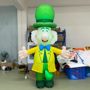 Iluminación inflable Alicia en el país de las Maravillas Sombrerero loco inflable para decoración de fiesta de escenario de evento - Product Image 1