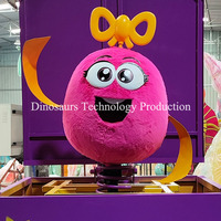 Modèle de monstre animatronique de boîte à musique fabriqué sur mesure pour centre commercial ou robot décoratif de dessin animé personnalisé à vendre