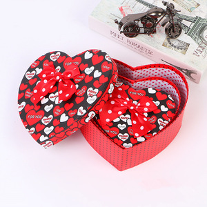 Caja De Embalaje De Champán De <span class=keywords><strong>Chocolate</strong></span> En Forma De Corazón Personalizada Cajas De Cartón De Vino Cajas Para Bombones En Forma De Corazón - Product Image 2