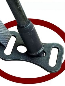Accessoires de fixation pour tente noire : Boucles de pied, clips de base d'angle pour réparation de camping, 4 types - Product Image 2