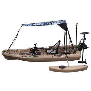 Kayak Modular de pesca <span class=keywords><strong>en</strong></span> <span class=keywords><strong>el</strong></span> océano de un solo asiento, precio al por mayor, gran cantidad, sentado <span class=keywords><strong>en</strong></span> la parte superior del <span class=keywords><strong>mar</strong></span>, <span class=keywords><strong>barco</strong></span> de plástico para una sola persona - Product Image 2