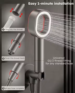Cabezal <span class=keywords><strong>de</strong></span> ducha <span class=keywords><strong>de</strong></span> mano con cartucho <span class=keywords><strong>de</strong></span> <span class=keywords><strong>filtro</strong></span> <span class=keywords><strong>de</strong></span> carbón Cabezal <span class=keywords><strong>de</strong></span> cepillo magnético Eliminar el cloro Mejora la <span class=keywords><strong>salud</strong></span> <span class=keywords><strong>de</strong></span> la piel - Product Image 6