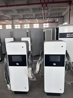 Estación de Carga Rápida para Vehículos Eléctricos de 80kW TIPO 2 Chademo con Doble Conector, Montaje en Suelo, OEM ODM, IP54 a Prueba de Polvo y Agua, con Pago por Aplicación