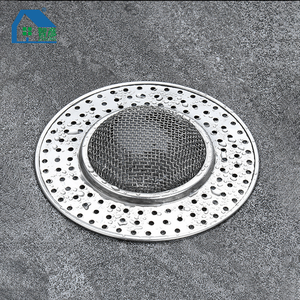 Grille de vidange carrée en acier inoxydable chromé pour salle de bain, filtre anti-blocage pour cheveux et <span class=keywords><strong>d</strong></span>échets de toilettes - Product Image 4