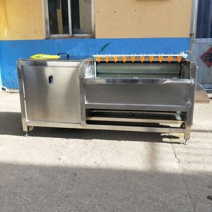 土豆生姜山药蔬菜水果削皮器胡萝卜去皮清洗机生姜清洗去皮机 - Product Image 4