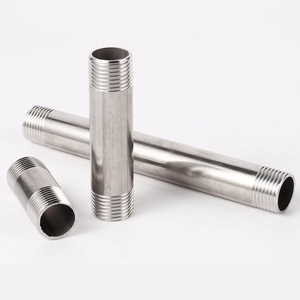 Thép không gỉ đôi nam chủ đề mở rộng ống <span class=keywords><strong>1</strong></span>/<span class=keywords><strong>2</strong></span> "3/4" <span class=keywords><strong>1</strong></span> "tưới vườn hộ gia đình vòi hoa sen ống nước Doanh 8 ~ 30cm dài - Product Image 4