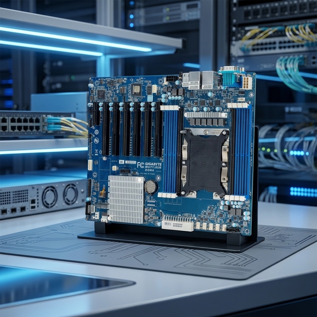 MU71-SU0 Intel Xeon Scalable Gen1 Gen2 Server Motherboard LGA3647 Single Socket DDR4 Enterprise Computing Platform