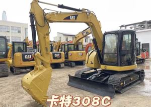 รถขุดตีนตะขาบขนาดเล็ก Caterpillar 308C มือสอง รุ่น Stage IIIA ชั่วโมงการใช้งานต่ำ เหมาะสำหรับการส่งออกไปยังแอฟริกาและเอเชียตะวันออกเฉียงใต้ - Product Image 2