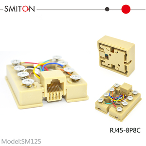 Caja <span class=keywords><strong>de</strong></span> Conexiones Telefónicas RJ45 <span class=keywords><strong>de</strong></span> 8 Pines, Montaje Superficial, Terminal <span class=keywords><strong>de</strong></span> 8 Núcleos, Tipo <span class=keywords><strong>Roseta</strong></span> <span class=keywords><strong>de</strong></span> Puerto Único 8P8C - Product Image 6