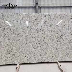 GOLDTOP Granite Blanc Poli Premium à Motif Cristallin, Pierre Ornementale Haut de Gamme pour Comptoirs de Cuisine et de Salle de Bain, Style Moderne et Grandiose - Product Image 2