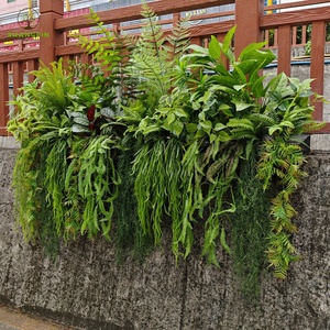 Plantas de decoración para colgar en la pared, plantas para colgar en la pared para interiores y exteriores, plantas colgantes de techo artificiales, vides - Product Image 4